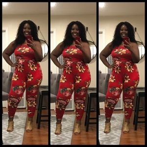 Floral Tube Top Jumper